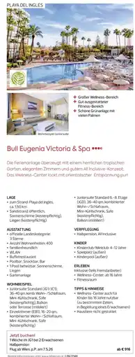 Billa Reisen Bull Eugenia Victoria & Spa Angebot