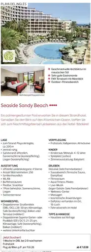 Billa Reisen Seaside Sandy Beach Angebot