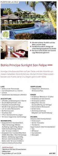 Billa Reisen Bahia Principe Sunlight San Felipe Angebot