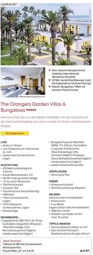Billa Reisen The Orangers Garden Villas & Bungalows Angebot