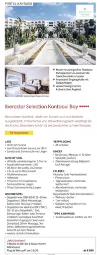 Billa Reisen Iberostar Selection Kantaoui Bay Angebot