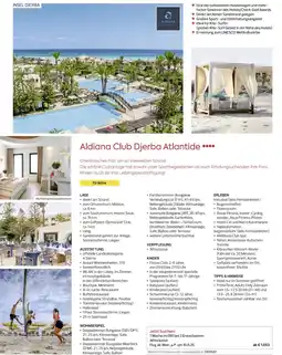 Billa Reisen Aldiana Club Djerba Atlantide Angebot