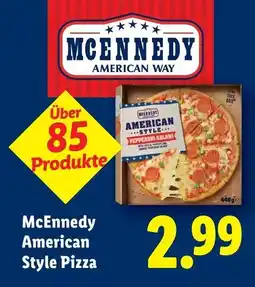 Lidl McEnnedy American Style Pizza Angebot