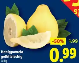 Lidl Honigpomelo gelbfleischig Angebot
