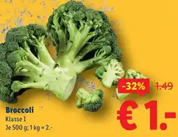 Lidl Broccoli Angebot