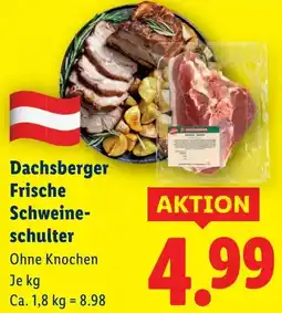 Lidl Dachsberger Frische Schweine- schulter Angebot