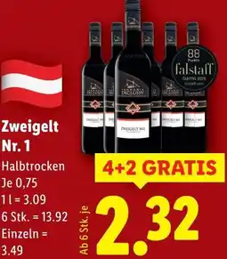 Lidl Zweigelt Nr. 1 Angebot