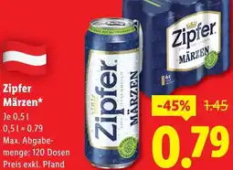 Lidl Zipfer Märzen Angebot
