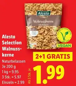 Lidl Alesto Selection Walnuss- kerne Angebot