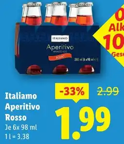 Lidl Italiamo Aperitivo Rosso Angebot