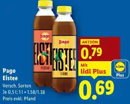 Lidl Pago Eistee Angebot