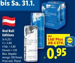 Lidl Red Bull Editions Angebot