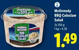 Lidl McEnnedy BBQ Coleslaw Salad Angebot