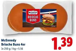 Lidl McEnnedy Brioche Buns 4er Angebot
