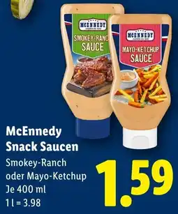 Lidl McEnnedy Snack Saucen Angebot