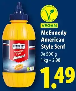 Lidl McEnnedy American Style Senf Angebot