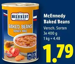 Lidl McEnnedy Baked Beans Angebot