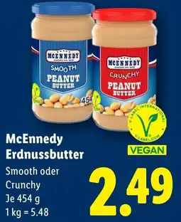 Lidl McEnnedy Erdnussbutter Angebot