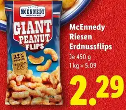 Lidl McEnnedy Riesen Erdnussflips Angebot