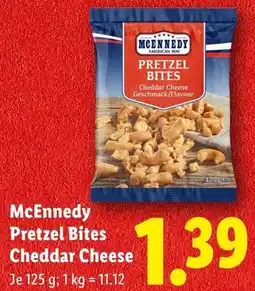 Lidl McEnnedy Pretzel Bites Cheddar Cheese Angebot