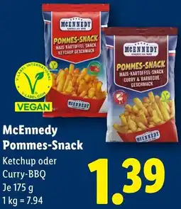 Lidl McEnnedy Pommes-Snack Angebot