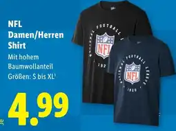 Lidl NFL Damen/Herren Shirt Angebot