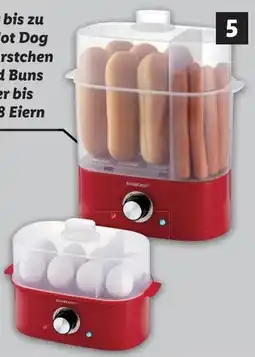 Lidl SILVERCREST® 2-in-1 Hot Dog Maker und Eierkocher Angebot