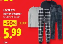 Lidl Herren Pyjama Angebot