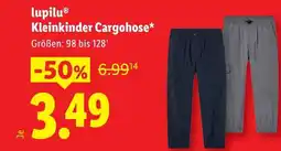 Lidl Kleinkinder Cargohose Angebot