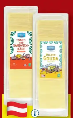 Lidl Gmundner Milch Toast-Sandwichkäse Angebot
