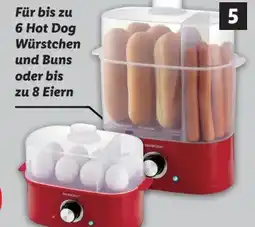 Lidl SilverCrest Hot Dog Maker und Eierkocher Angebot
