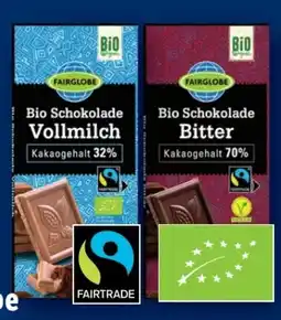 Lidl Fairglobe Bio Tafelschokolade Angebot