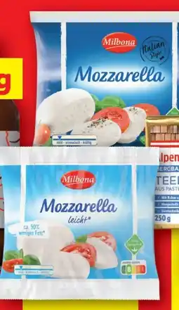 Lidl Milbona Mozzarella Angebot