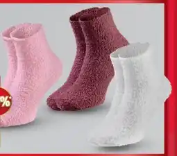 Woolworth Damen Flauschsocken Angebot