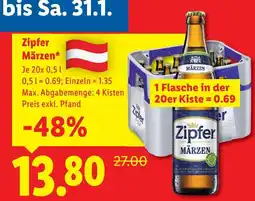 Lidl Zipfer Märzen Angebot