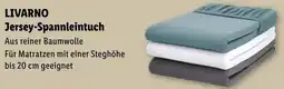 Lidl LIVARNO Jersey-Spannleintuch Angebot