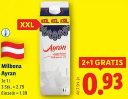 Lidl Milbona Ayran Angebot
