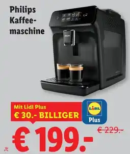 Lidl Philips Kaffee maschine Angebot