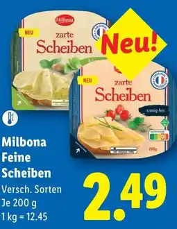 Lidl Milbona Feine Scheiben Angebot