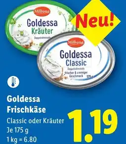 Lidl Goldessa Frischkäse Angebot
