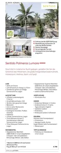 Billa Reisen Sentido Palmeras Lumare Angebot