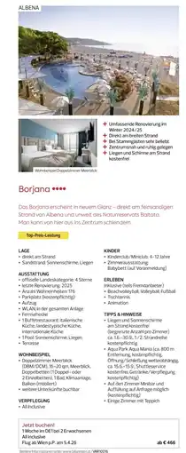 Billa Reisen Borjana Angebot