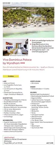 Billa Reisen Viva Dominicus Palace by Wyndham Angebot