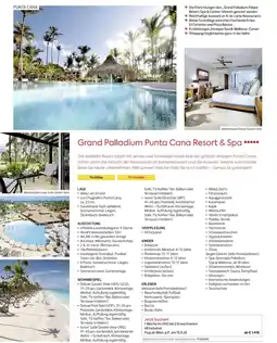 Billa Reisen Grand Palladium Punta Cana Resort & Spa Angebot