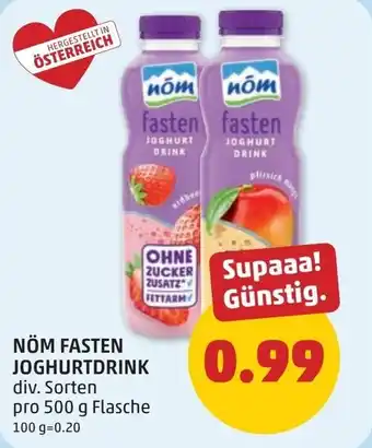 PENNY Nöm fasten joghurtdrink Angebot