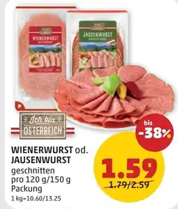PENNY Wienerwurst jausenwurst Angebot