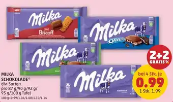 Milka schokolade