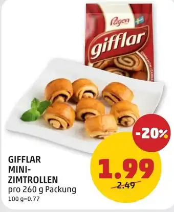 PENNY Gifflar mini- zimtrollen Angebot