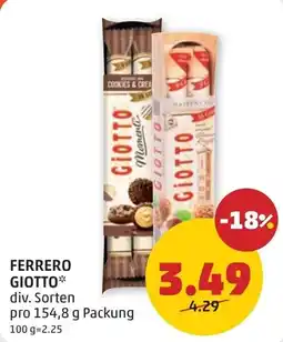 PENNY Ferrero giotto Angebot