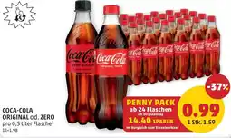 PENNY Coca-colcoca-cola original zero Angebot